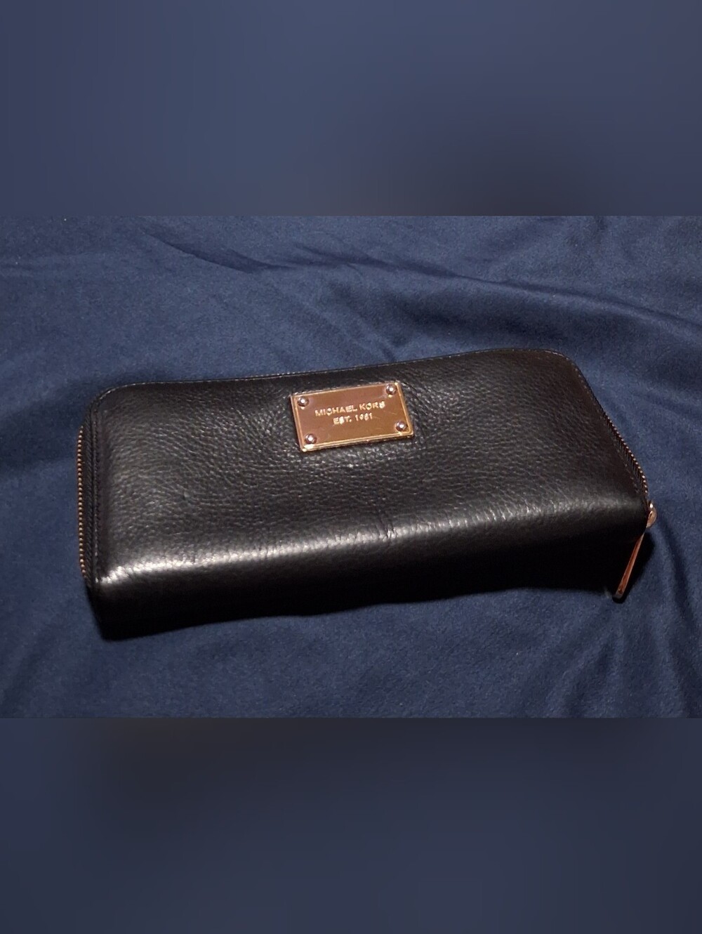 Michael Kors Women's Black Leather Wallet